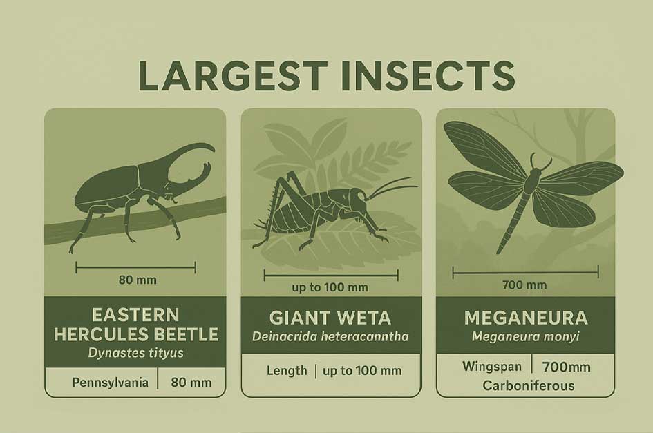 The Largest Insect Ever To Have Existed