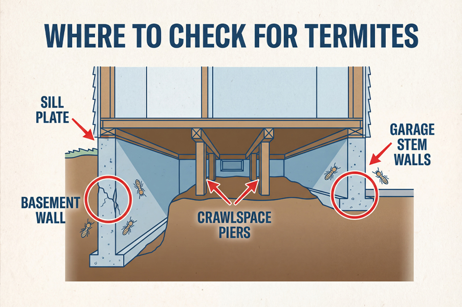 Why You May See Termites Earlier - Even In February